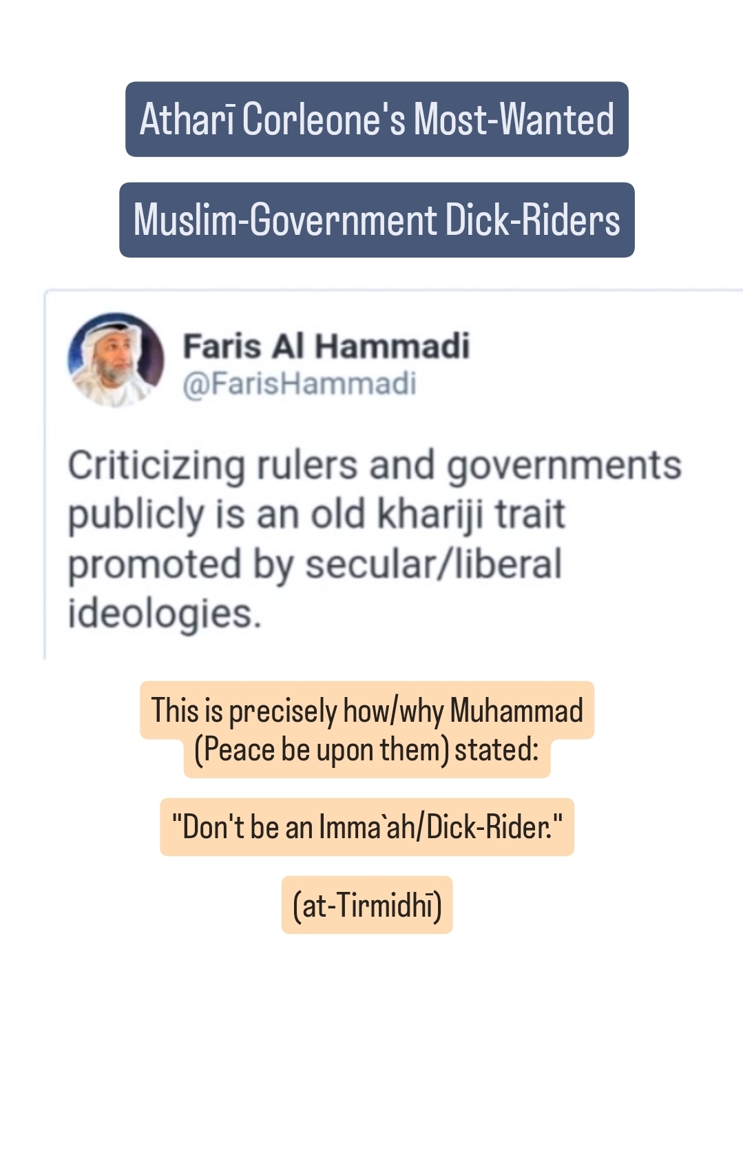 The Islāmic-Justification to rebel against Toxic-Leadership