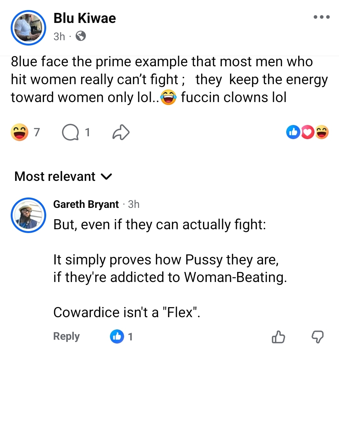 Oppressors are who they are: Cowards