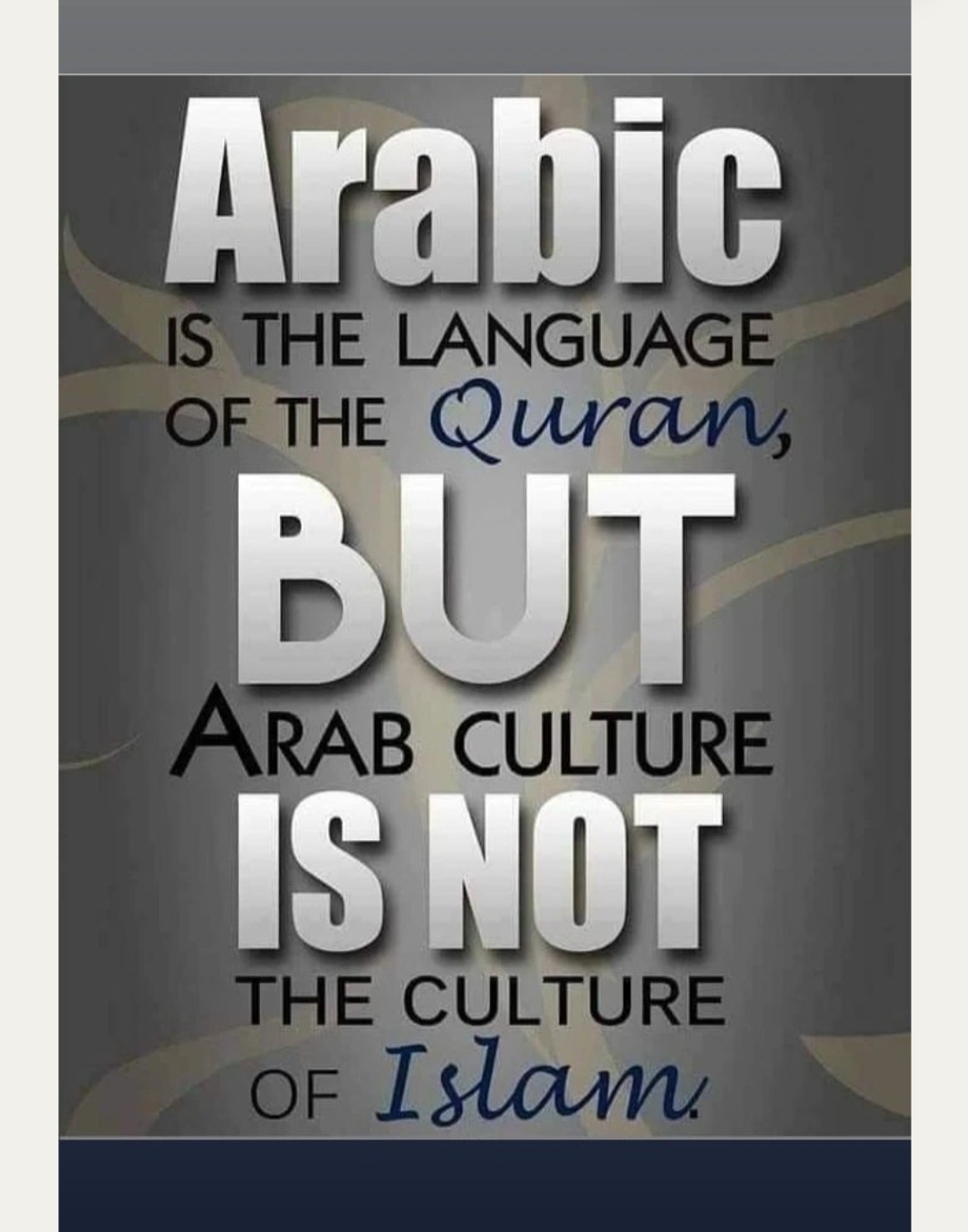 al-Islām vs. Arabism