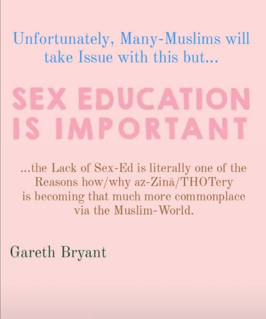Exploring the Islāmic-Posture towards Sex-Crimes & the Damage they cause