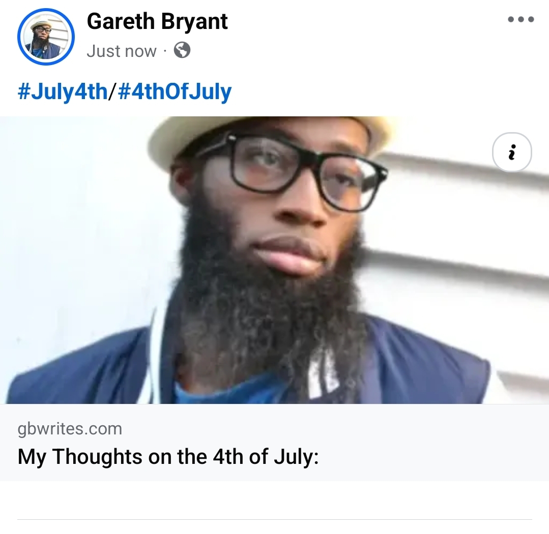 My Thoughts on the 4th of July