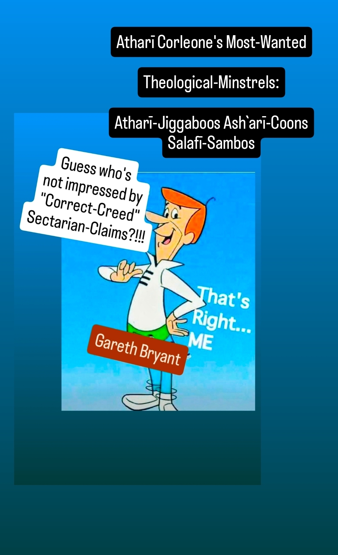 Game-Of-Thobes: How Gareth Bryant managed to embarrass the so-called “`Aqīdah-Gatekeepers”